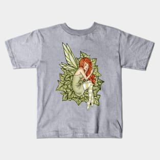 Sleepy Ivy Fairy Kids T-Shirt